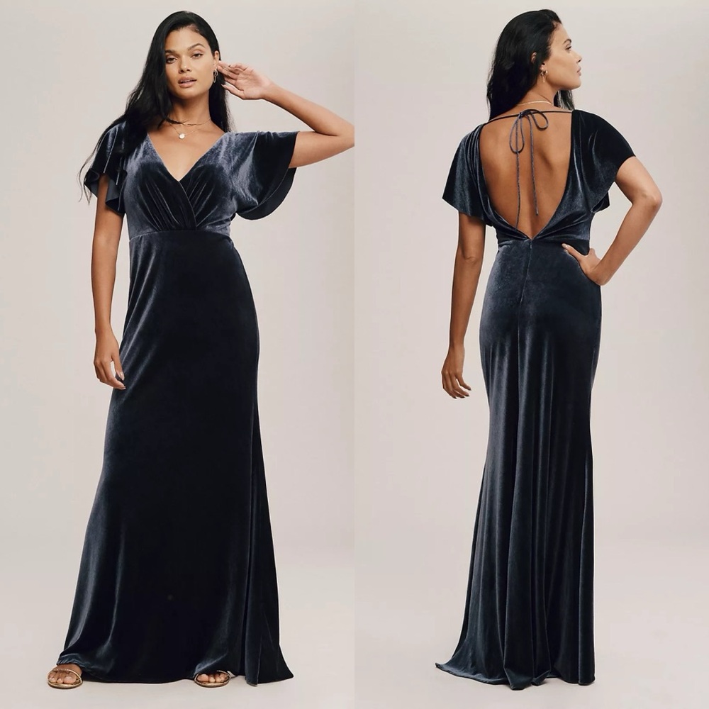 Jenny Yoo Ellis Gown French Blue